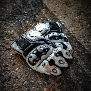 Guantes de alta resistencia con refuerzos en nudillos para conducir moto con seguridad